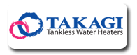We Install Takagi Tankless Water Heaters in Rancho Bernardo